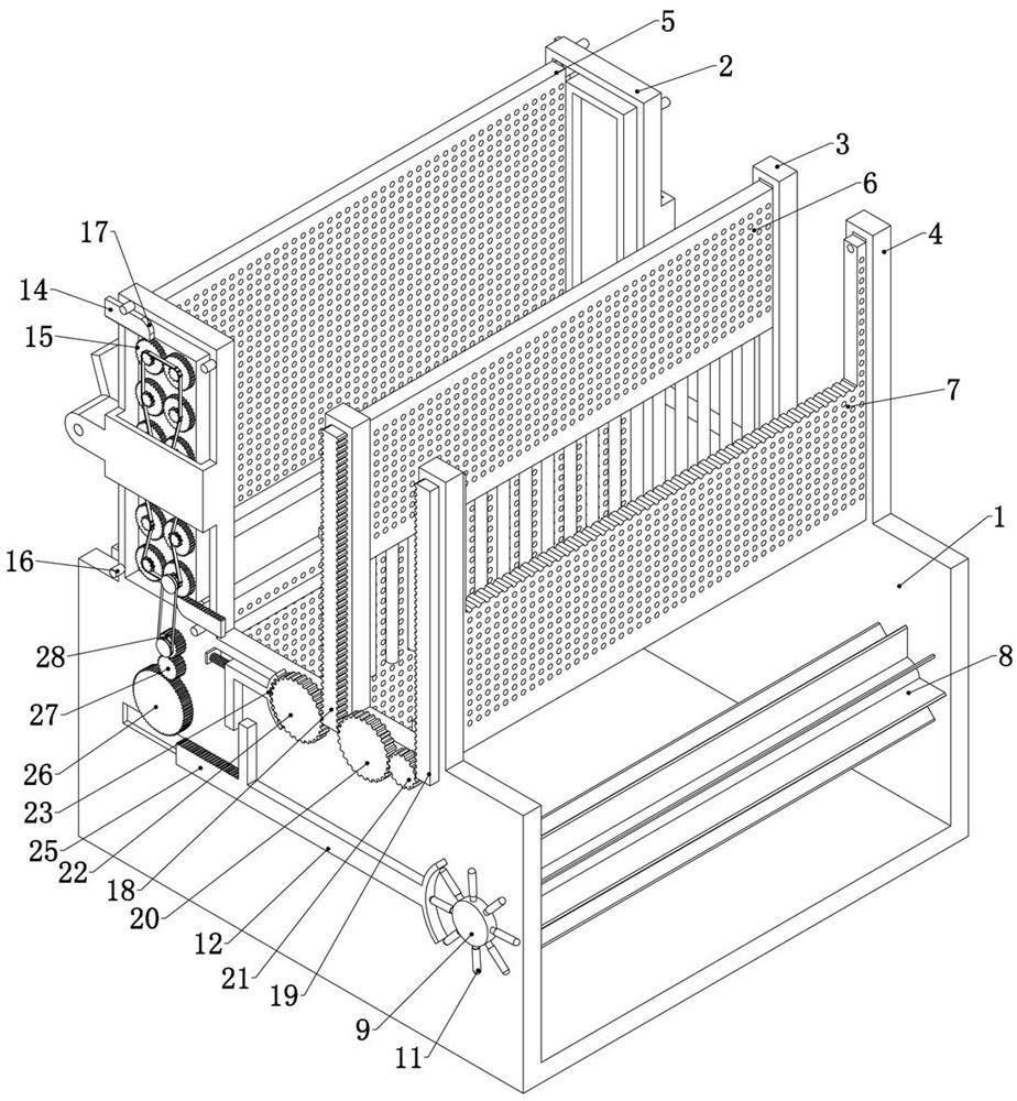 A river purification device for ecological energy saving and environmental protection