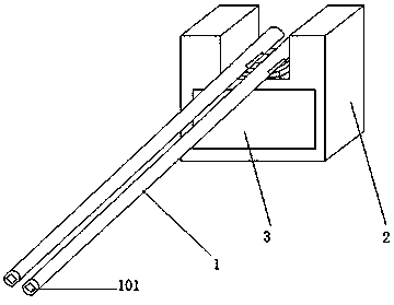 Chopstick capable of detecting sterilization condition