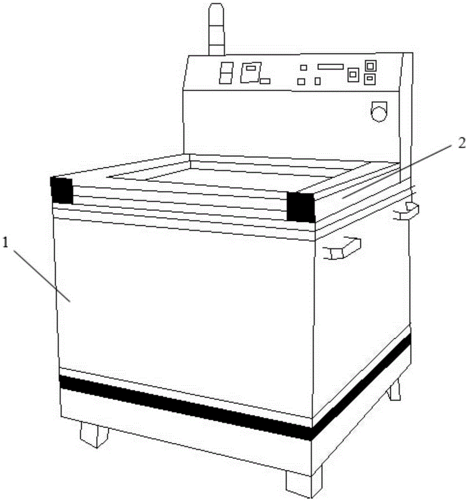 Magnetic polishing device for automobile parts