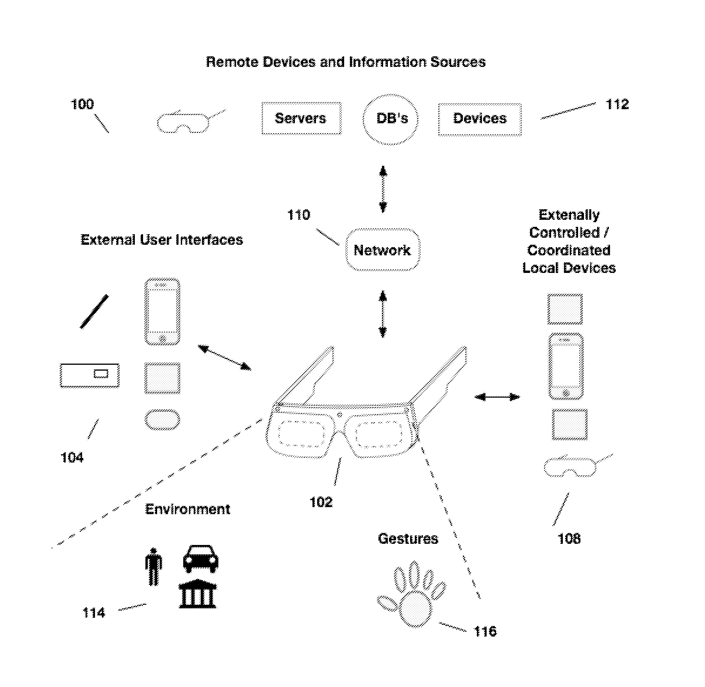 External user interface for head worn computing