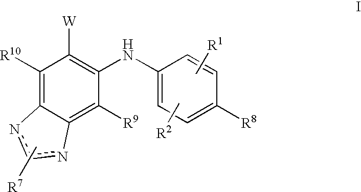 N3 alkylated benzimidazole derivatives as MEk inhibitors
