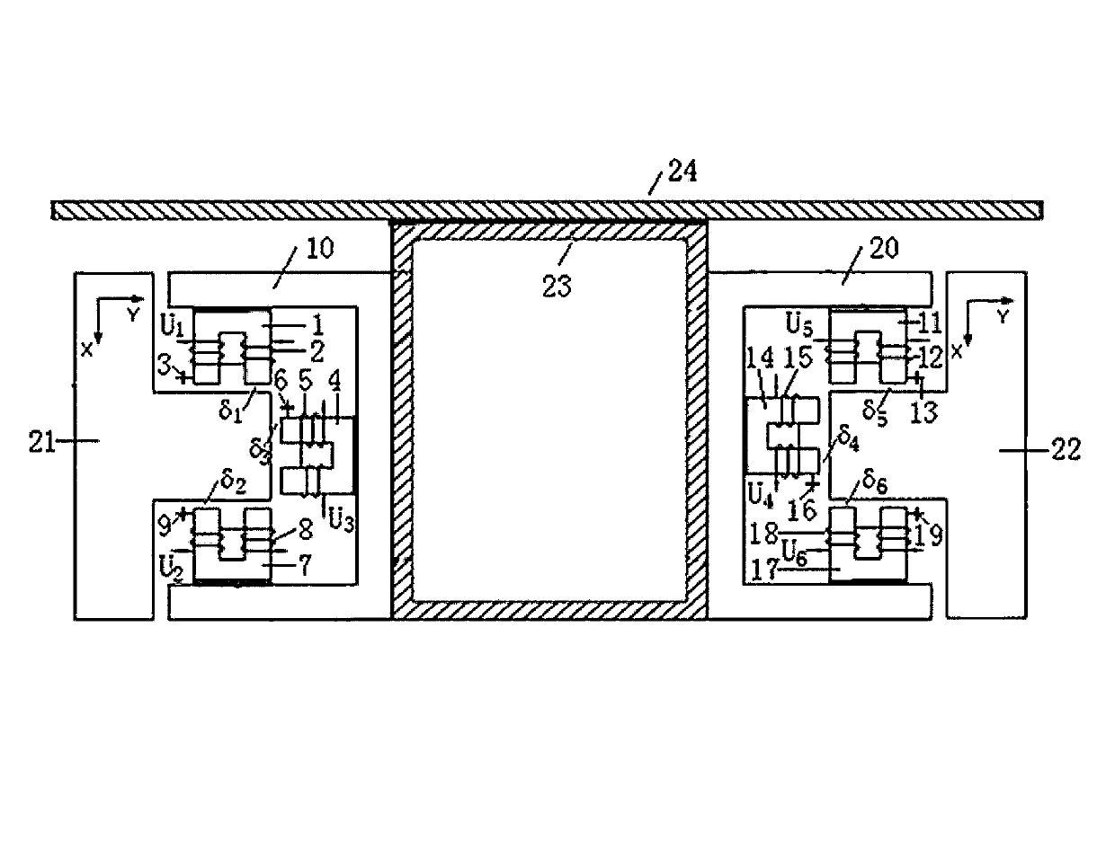 Contactless guide device