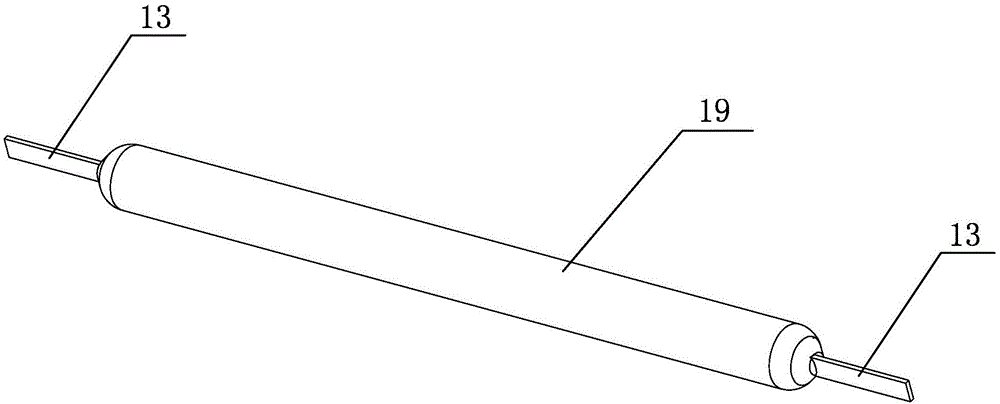 LED light-emitting lamp filament and LED bulb adopting same