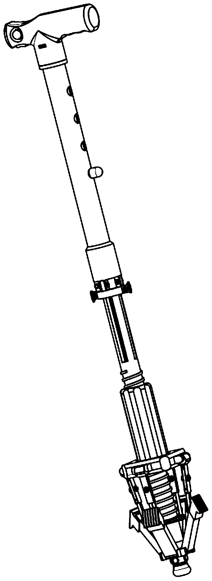 Dual-purpose deformable walking stick