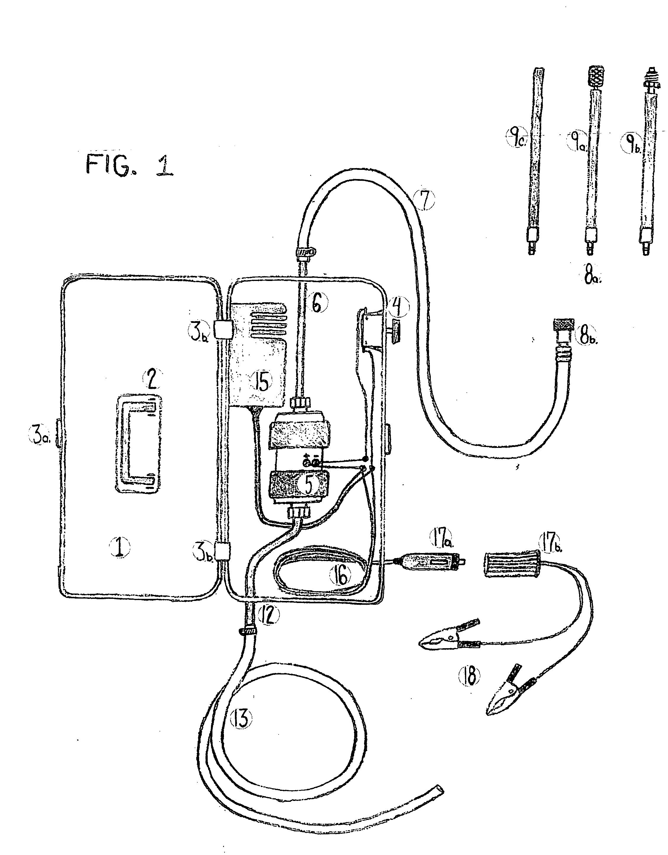 Automotive fuel cell siphon/refill tool