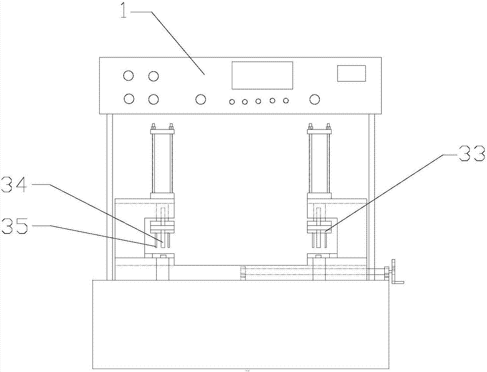 LED panel light automatic corner press facility