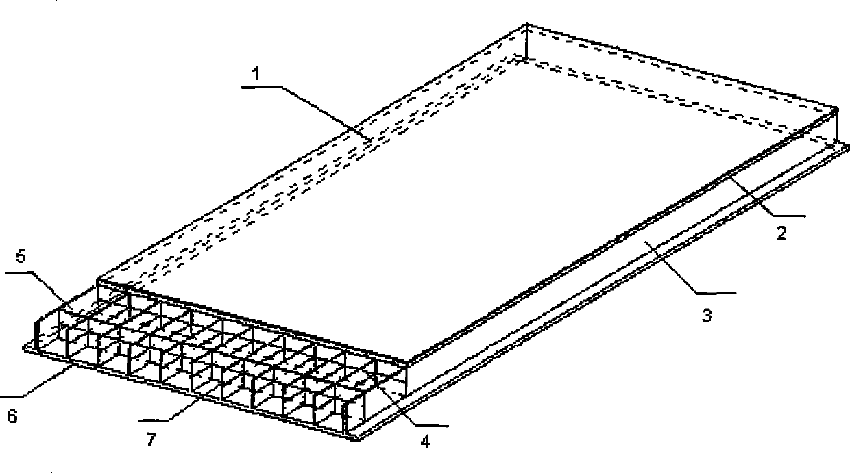 Airfield pavement structure with box-type shock-isolation foundation