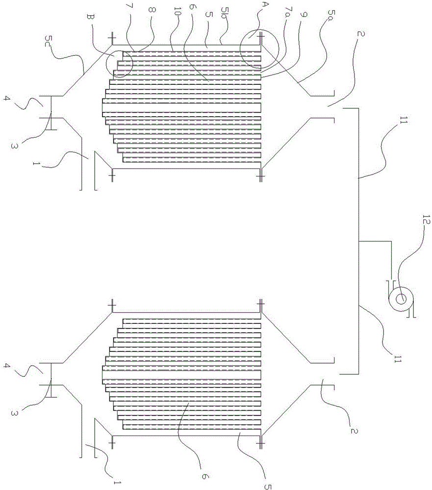 Dust filtering apparatus