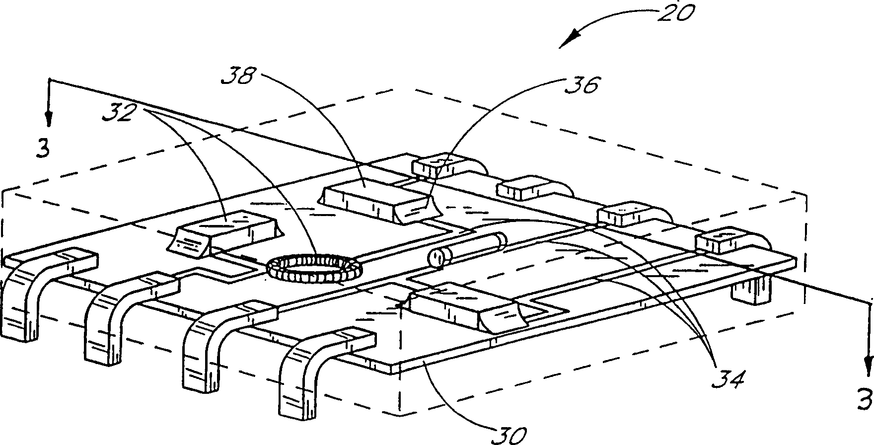 Printed circuit assembly, its mfg. method