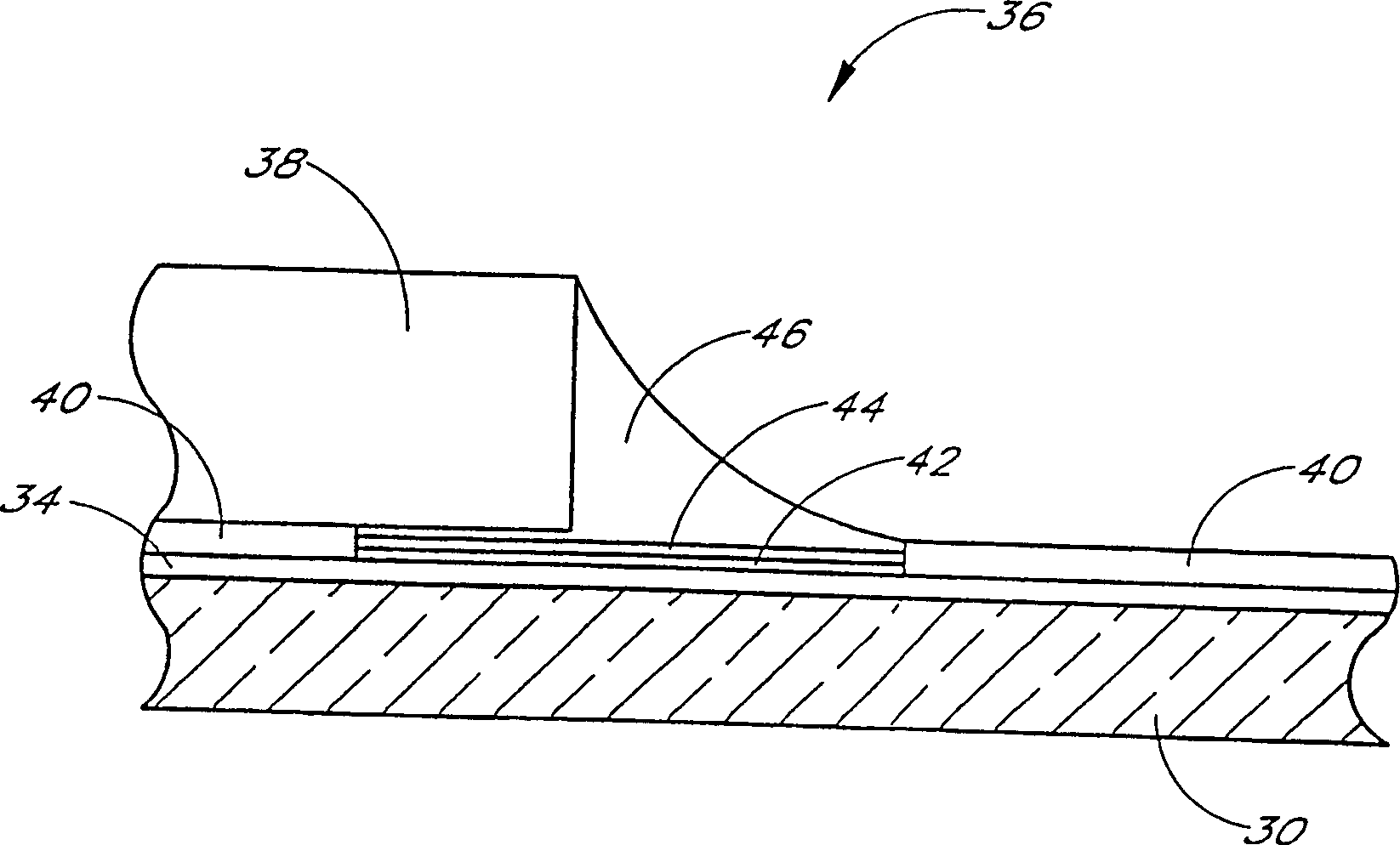 Printed circuit assembly, its mfg. method