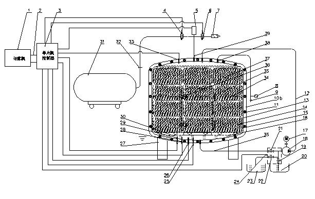Multi-field coupling efficient automatic salting device of preserved egg and salted egg and control method