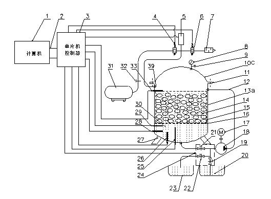 Multi-field coupling efficient automatic salting device of preserved egg and salted egg and control method