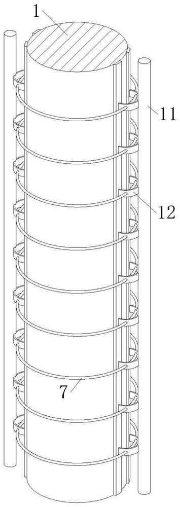 Pile-forming construction device of composite foundation pile