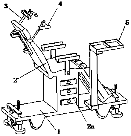 Integrated treatment device used in otorhinolaryngology department