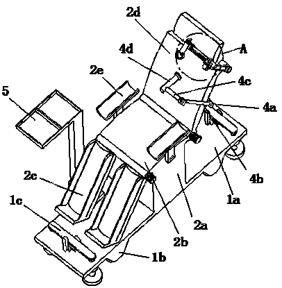 Integrated treatment device used in otorhinolaryngology department