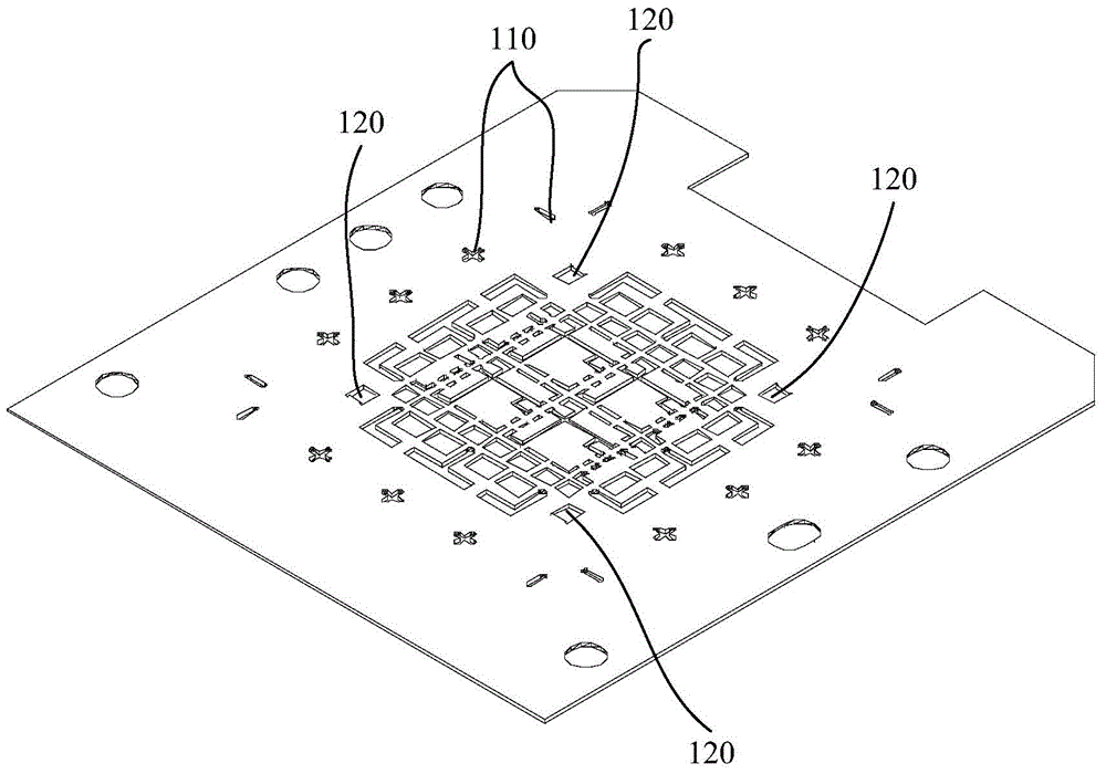 All-side-pin-free flat semiconductor device packaging structure and method