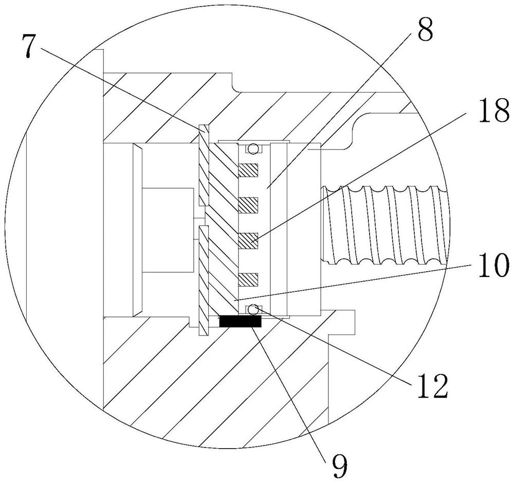 Gap adjusting mechanism for gear selecting component of gearbox and transmission