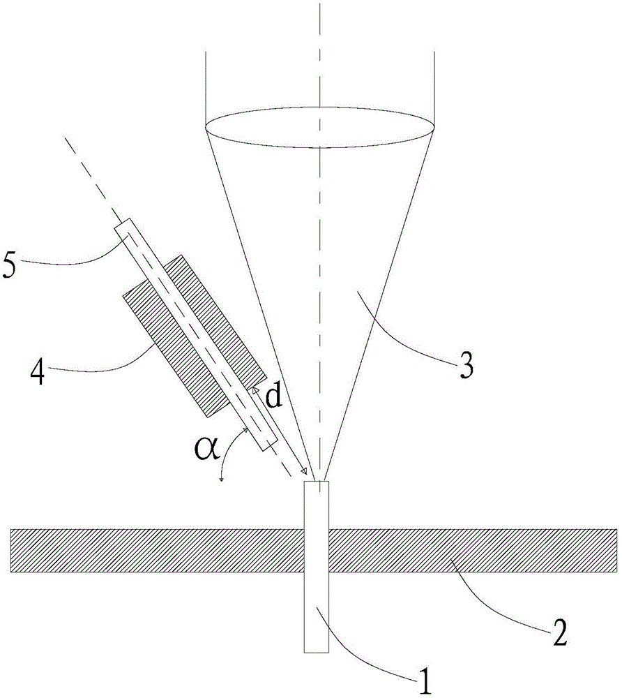 Method for welding component pin and apparatus thereof