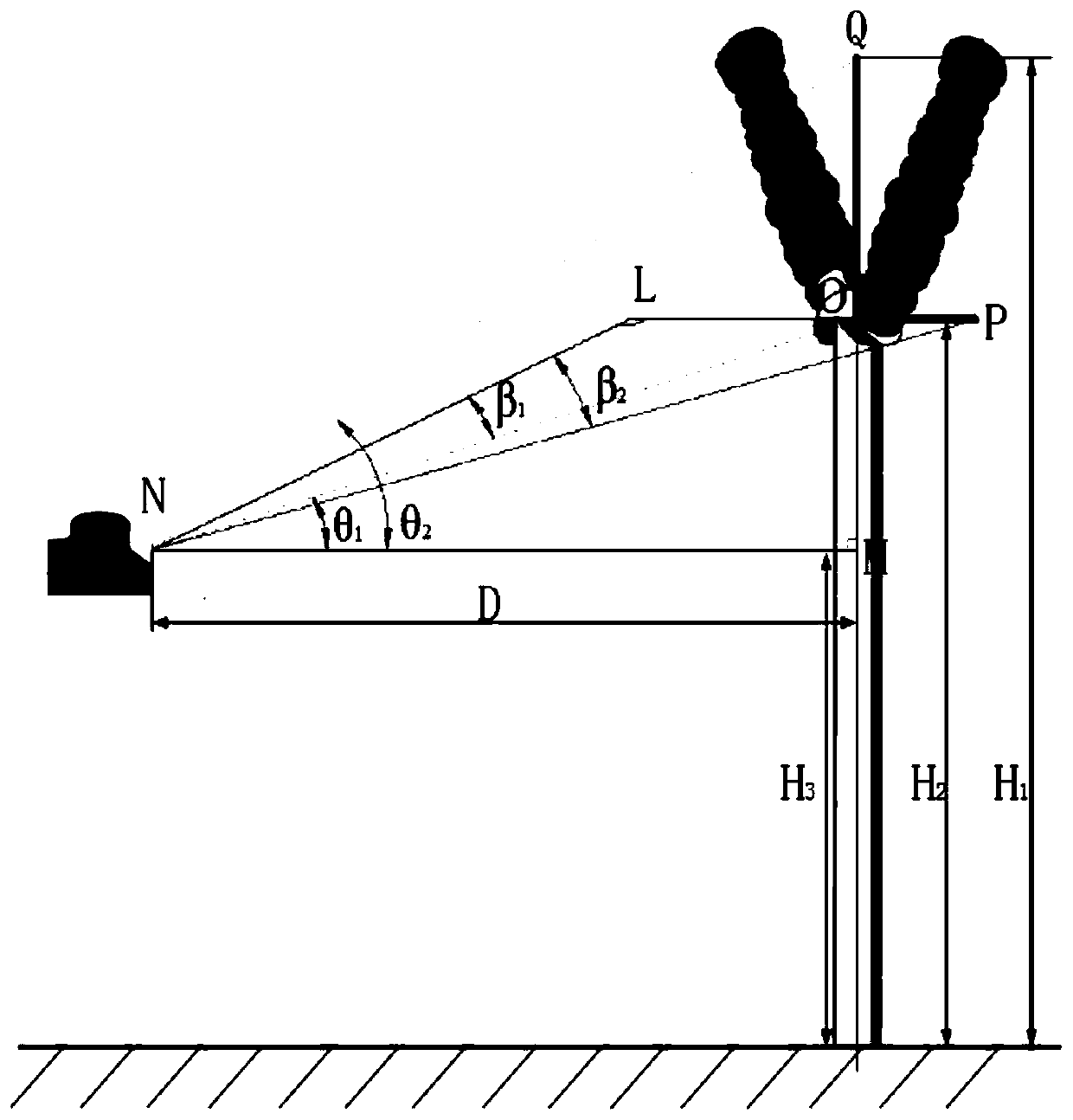 A self-positioning substation equipment electrified water washing robot system and method