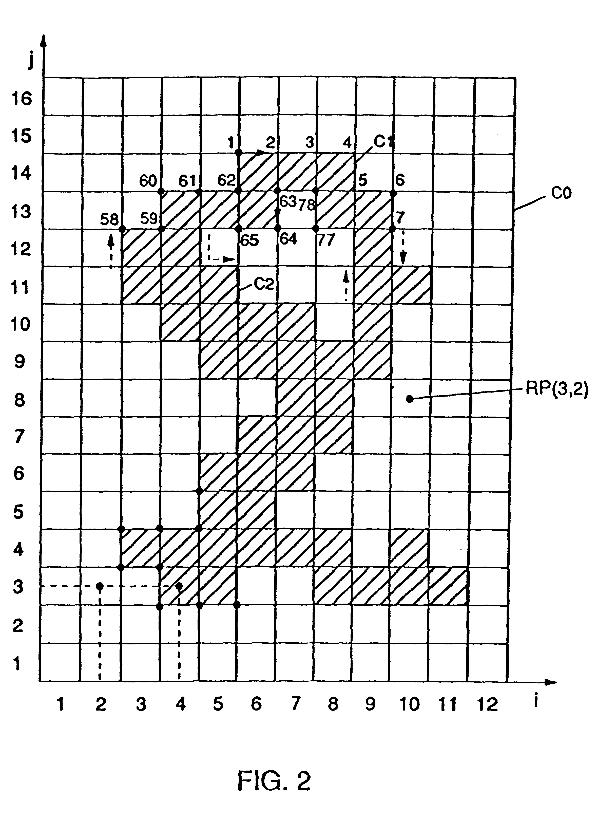 Method for deriving character features in a character recognition system