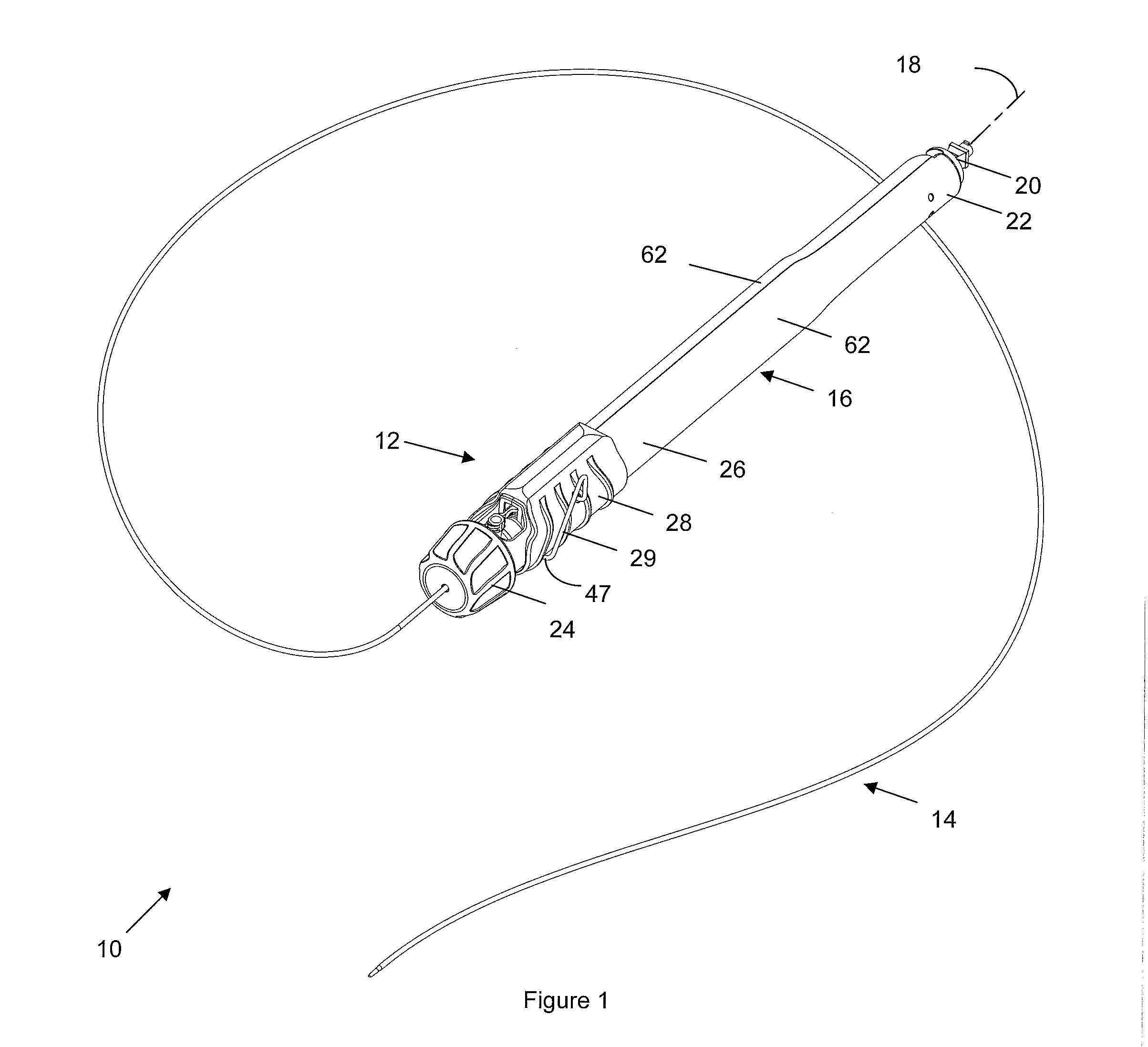 Catheter Assembly With User-Assisting Handle