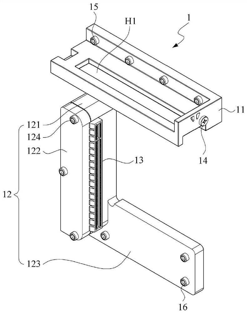 Rapid peripheral component interconnection card vibration test fixture group