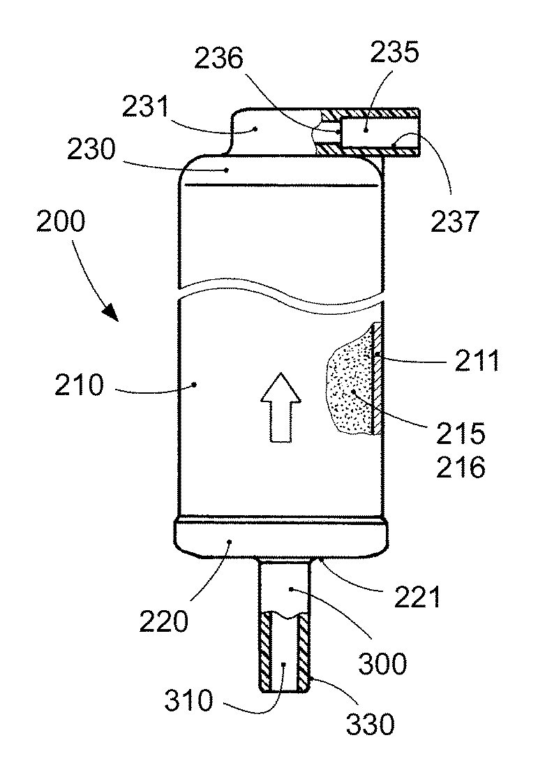 Water filtration device and filter therefor