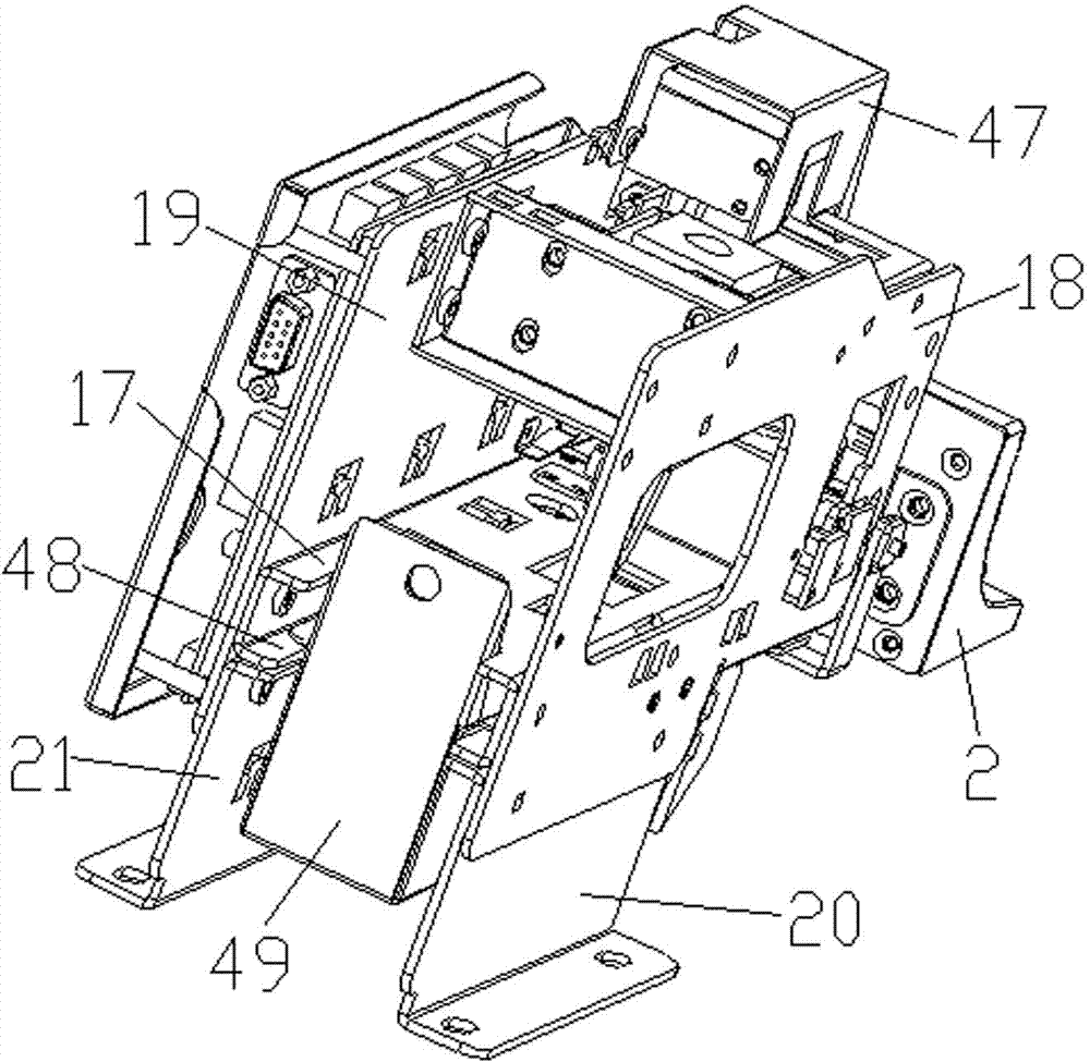 Red ticket check device for gate machine