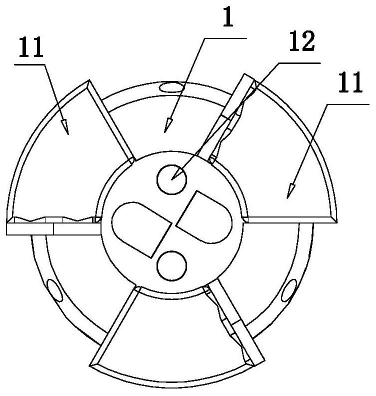 Drilling device for geological exploration