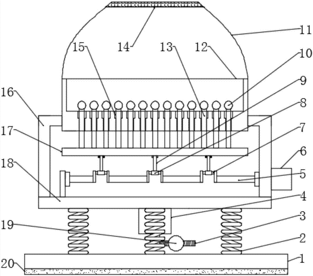 Medical leg exercise rehabilitation device