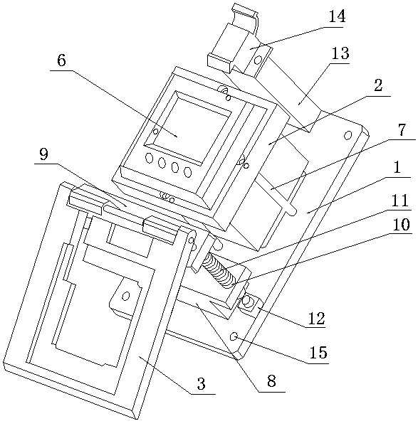 A device and method for batch testing power control or monitoring metering instruments
