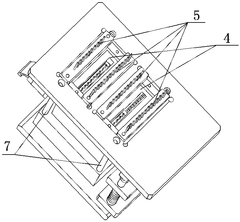A device and method for batch testing power control or monitoring metering instruments