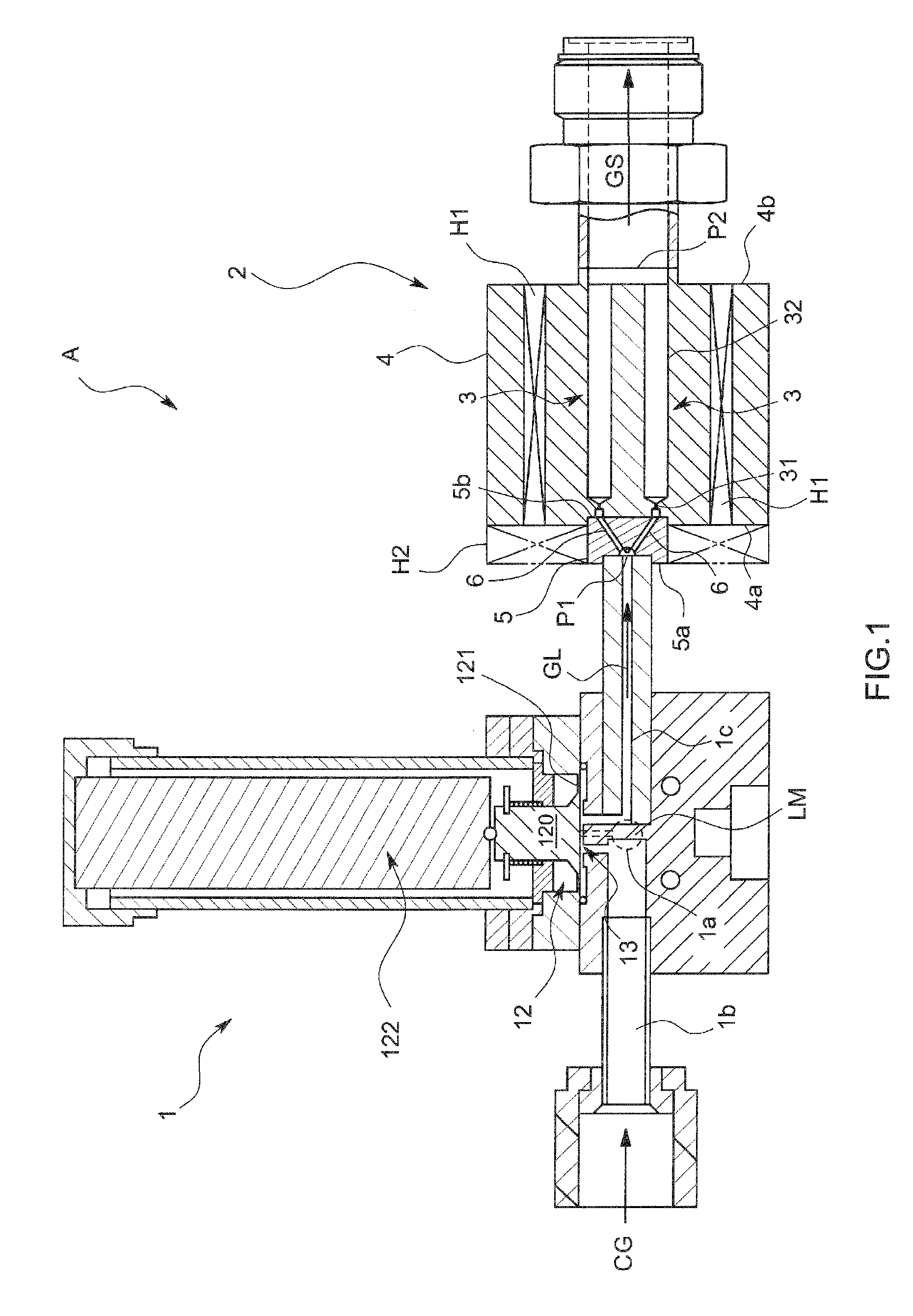 Liquid material vaporizer