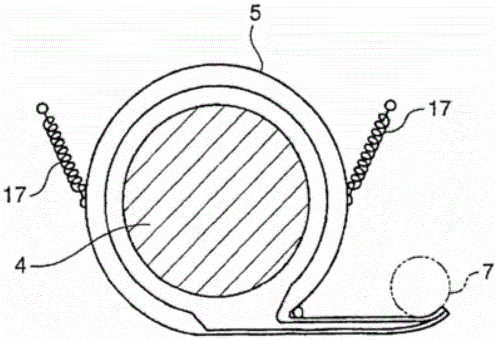 Device and method for tightening or loosening a cuff