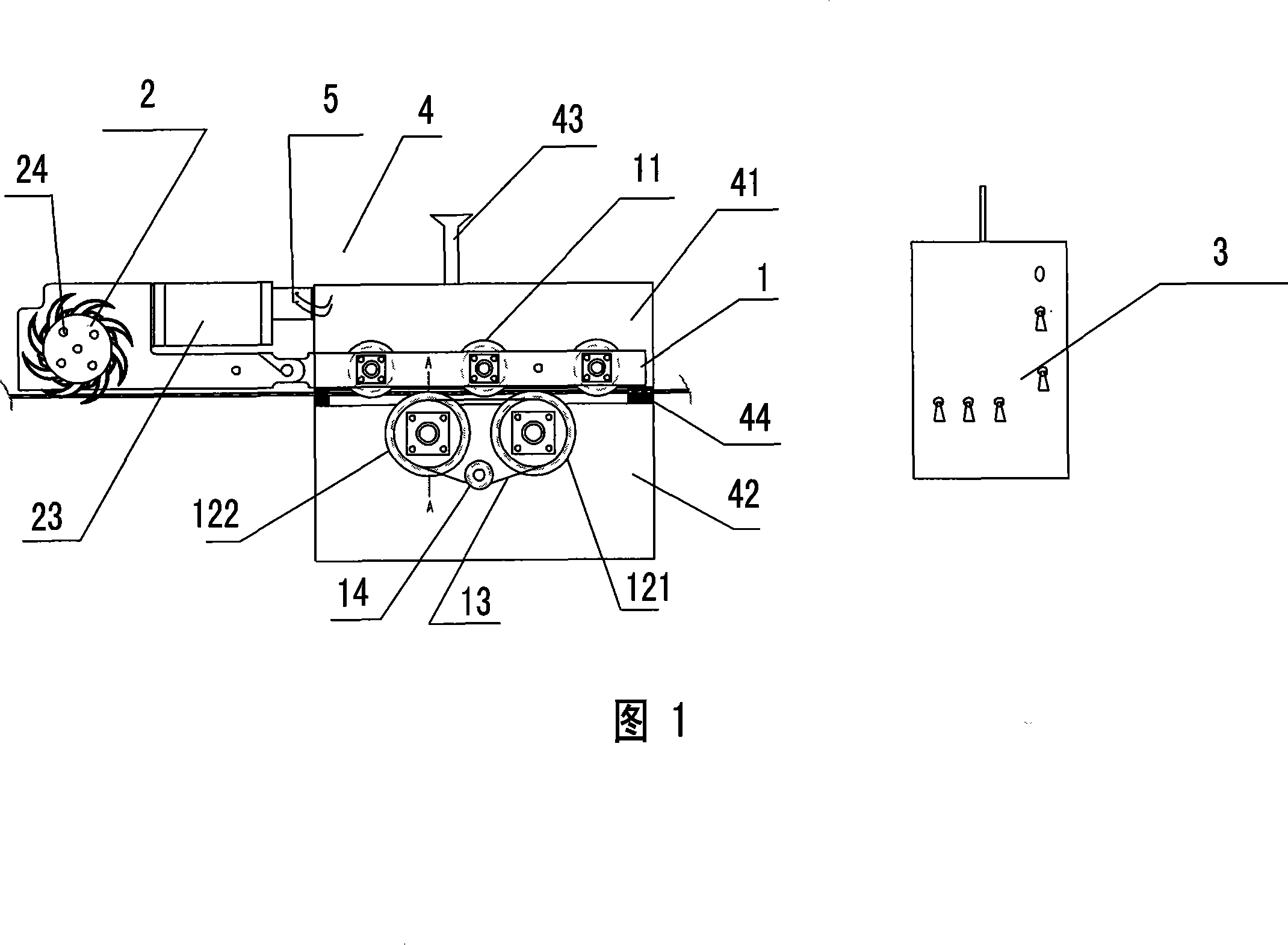 Electromotion remote control electric power overhead transmission line operating apparatus