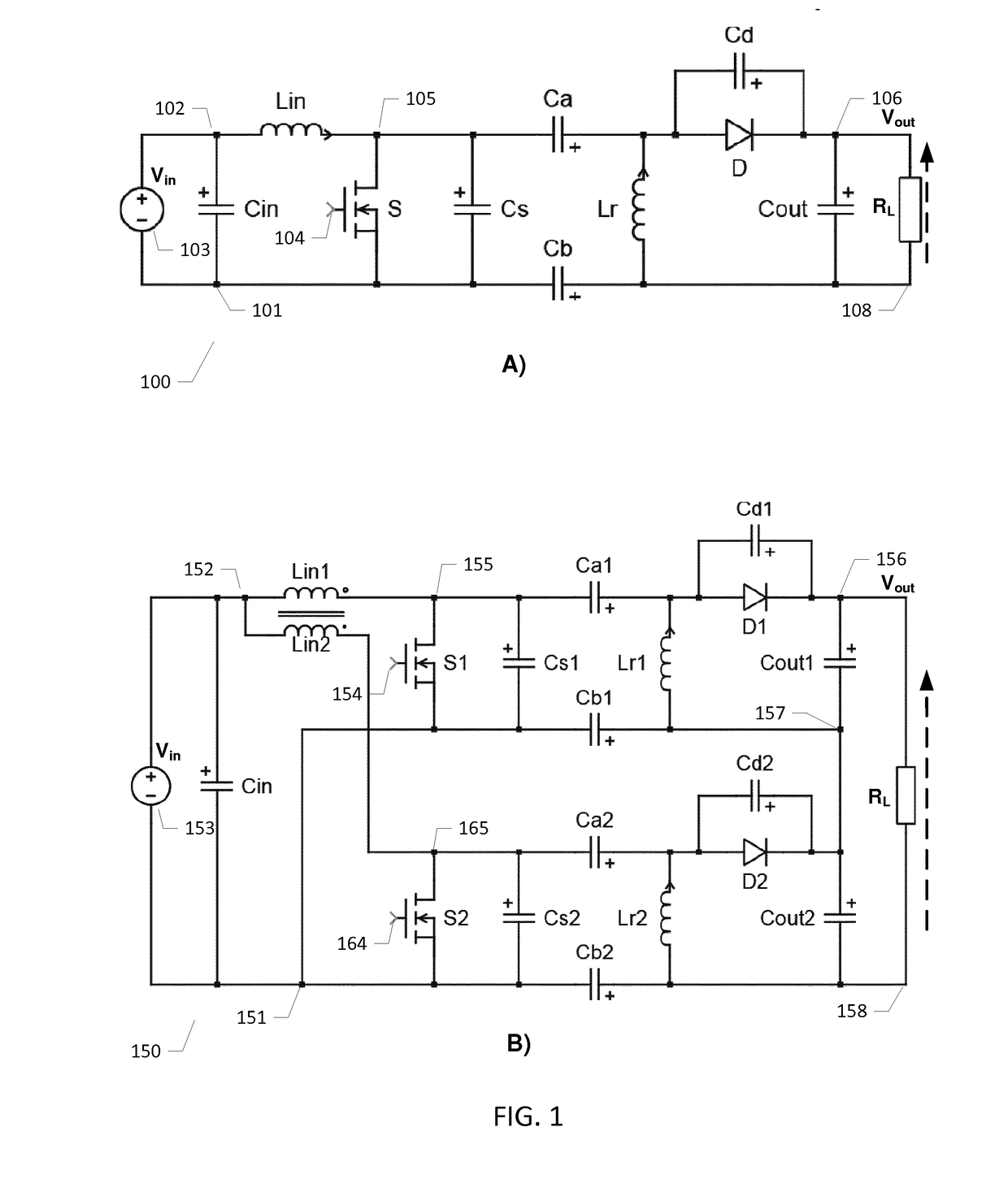 A resonant dc-dc power converter assembly