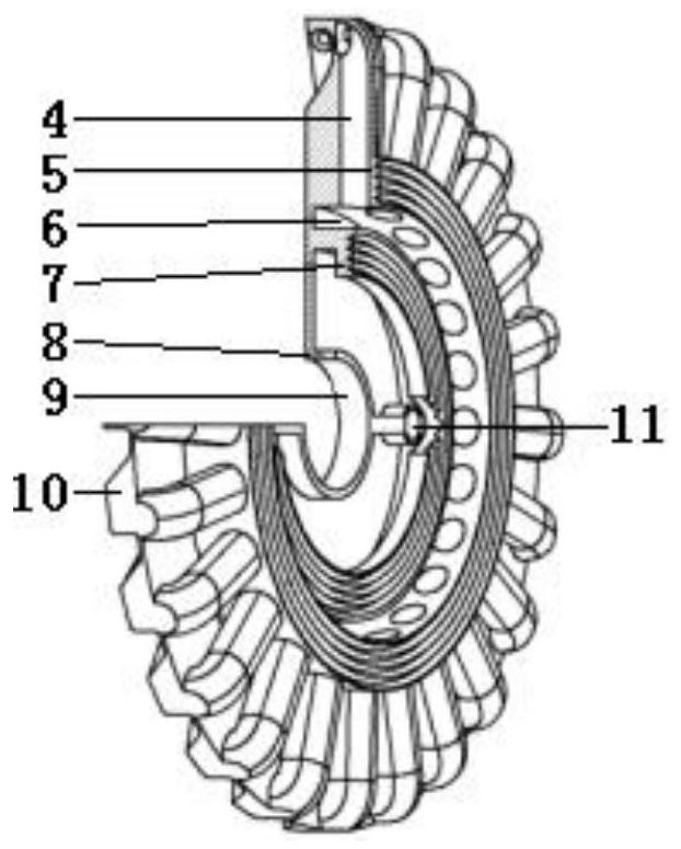 Double-hole air suction general energy-saving seed metering device for soybean and corn