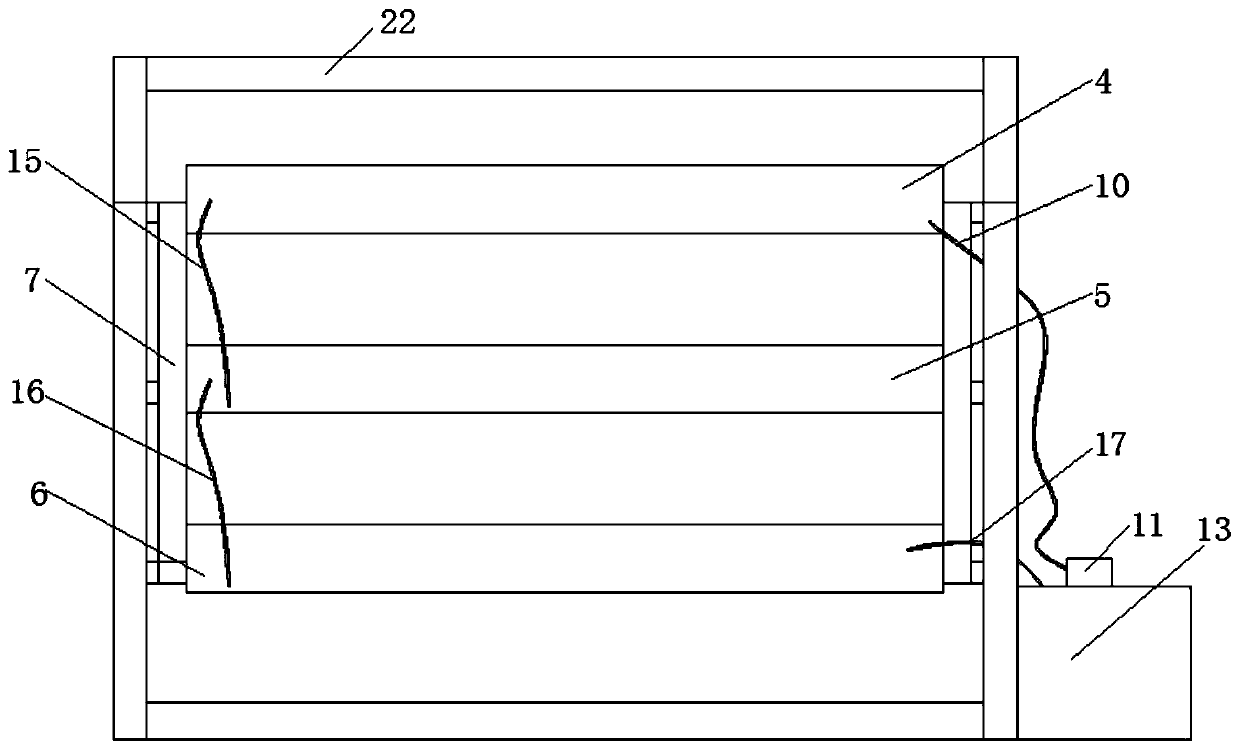 Foldable soilless culture rack