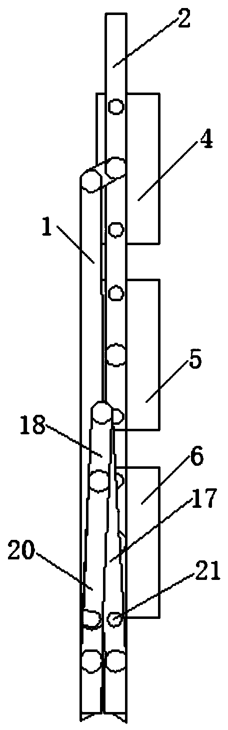 Foldable soilless culture rack