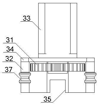 Weft-guiding mechanism for multi-layer cylindrical weaving machine