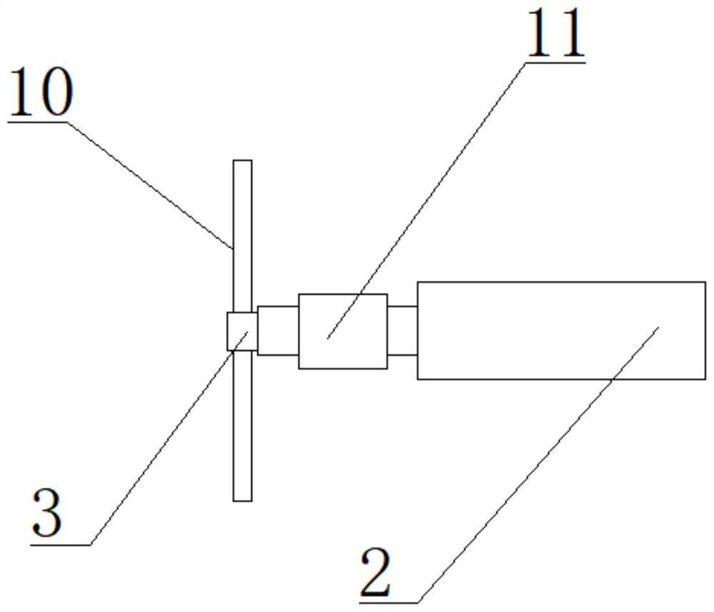 Direct current type ion fan