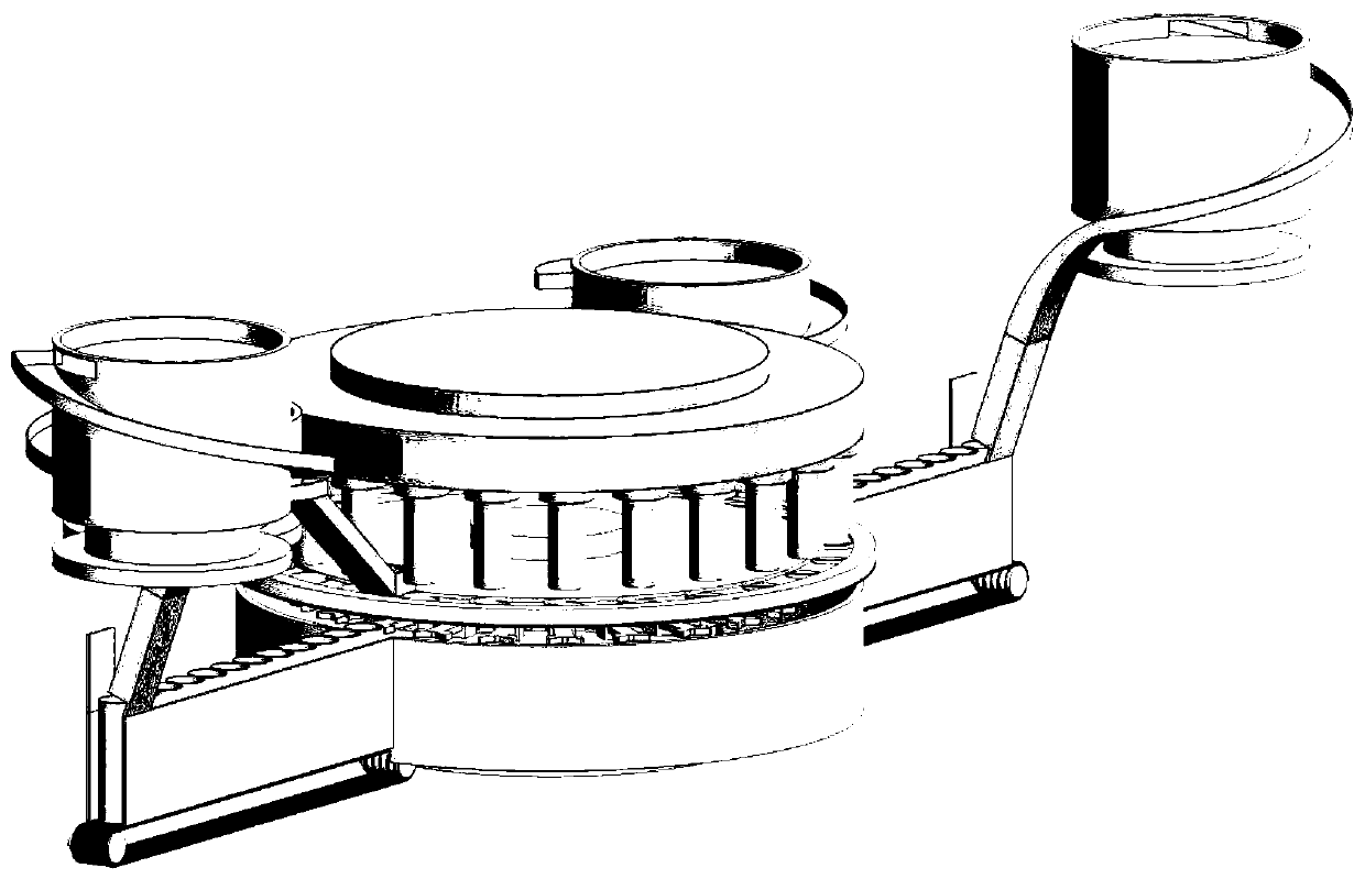 Automatic ammunition primer press fitting equipment