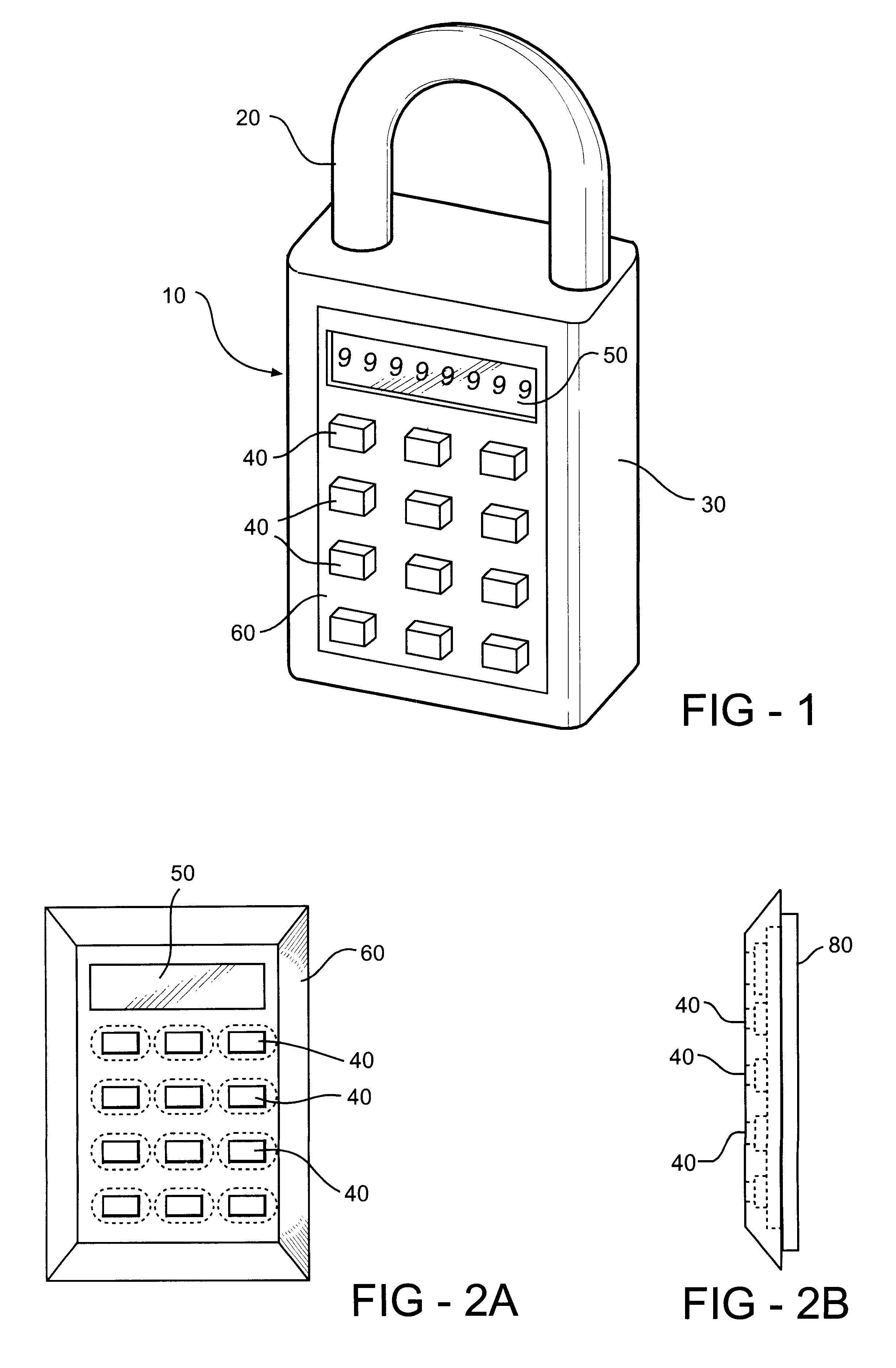 Digital electronic lock