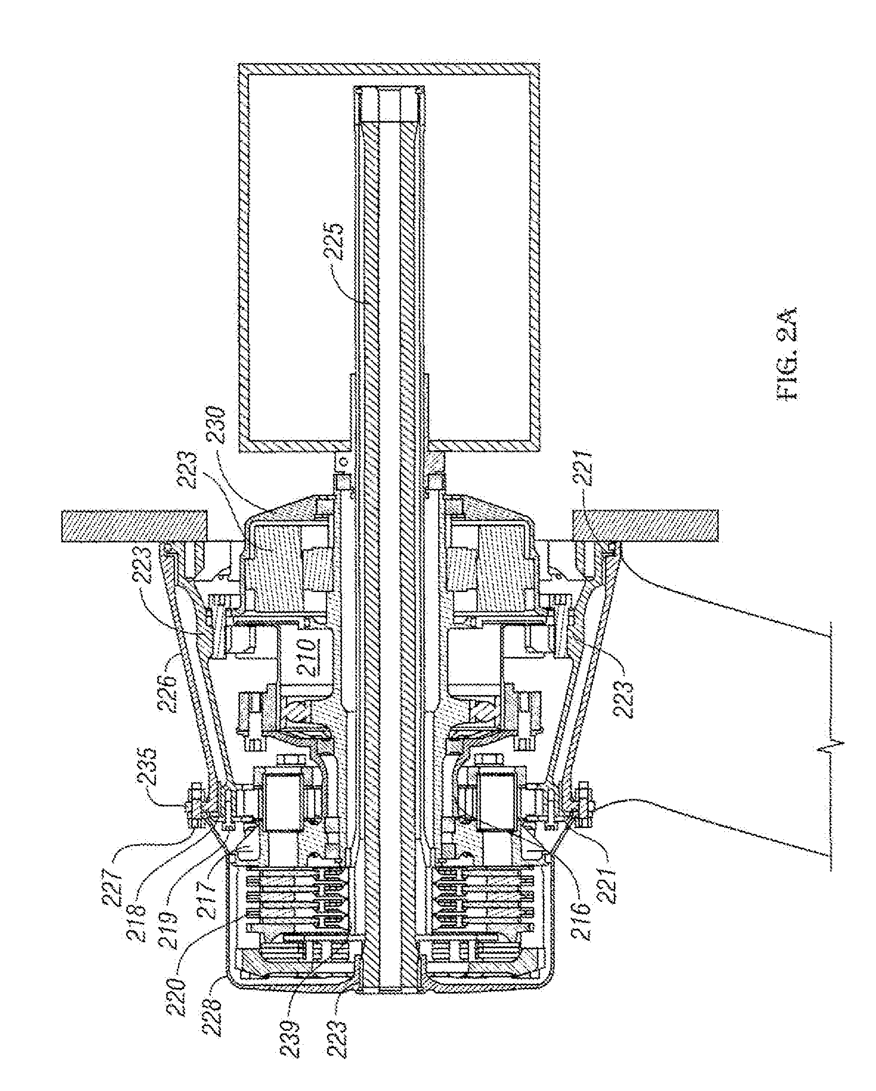 Articulated vehicle suspension system shoulder joint