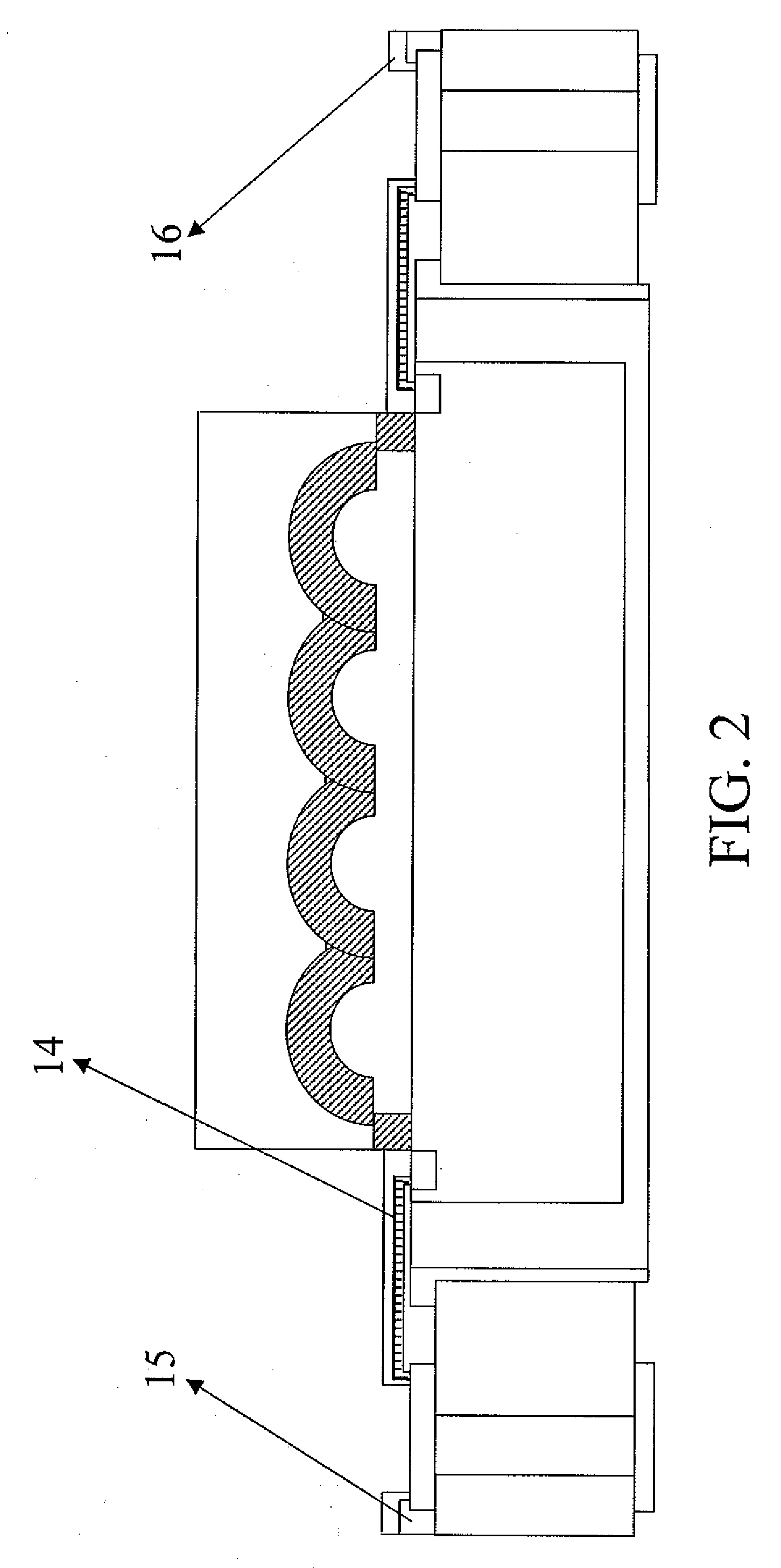 Image sensor package utilizing a removable protection film and method of making the same