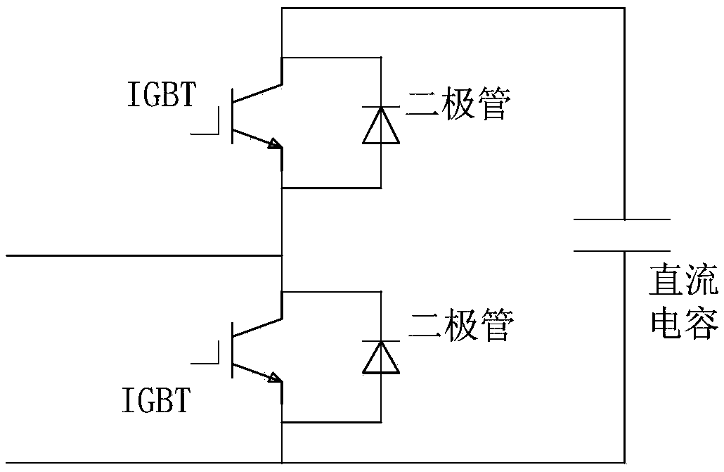 A power transmission system based on mmc to improve the transmission capacity of AC overhead lines