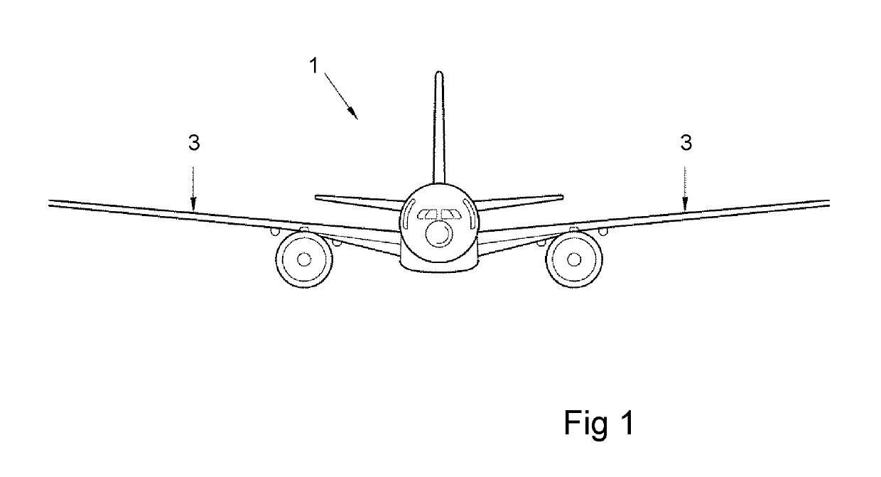 Actuation assembly with a track and follower for use in moving a wing tip device on an aircraft wing