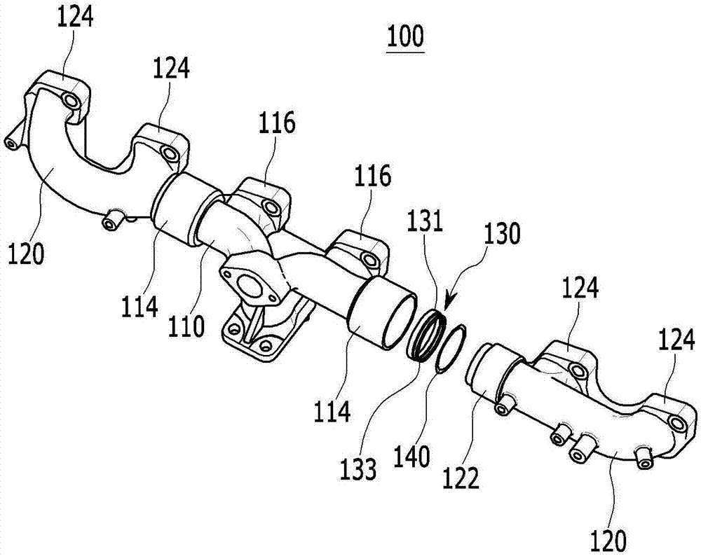 Sealing Device For Exhaust Manifold