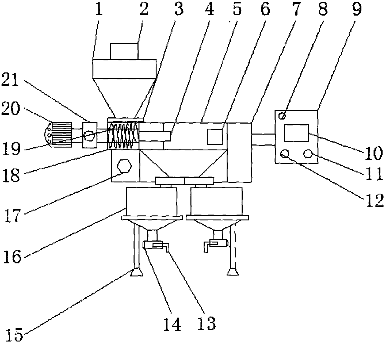 Novel blower equipment