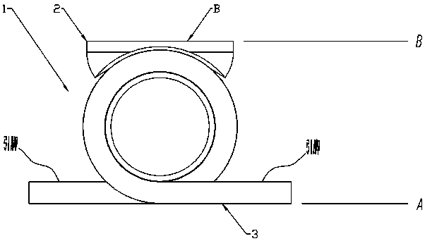 A surface mount magnetic component and its production process